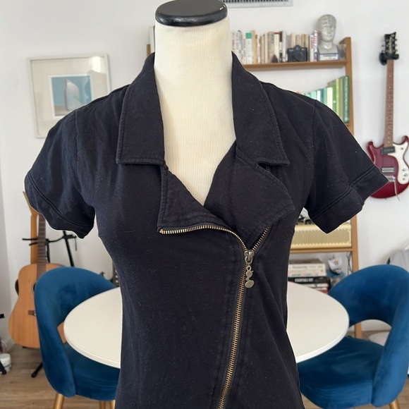 All Saints motorcycle jumpsuit romper M - Picture 2 of 4